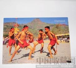 外国明信片 老挝 少年搏击 10元 独家珍藏限量 仅1张 -收藏网