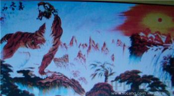 《气吞山河》（油画）宽2米高1米-收藏网