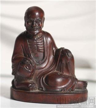 清黄杨木雕罗汉 -收藏网