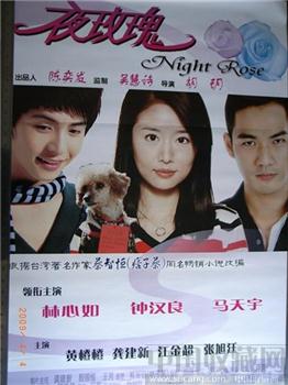 “夜玫瑰”电影海报-收藏网