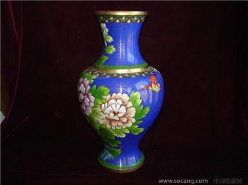 景泰蓝花瓶（1对）-收藏网