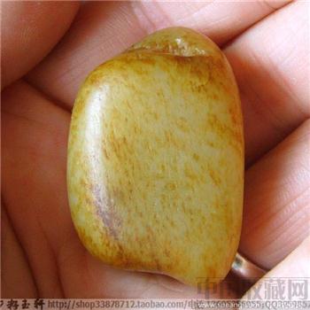 洒金籽 99籽玉轩 36．４克和田籽玉-收藏网