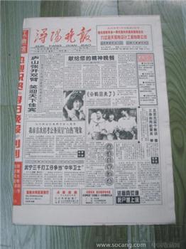 《浔阳晚报》创刊号-收藏网