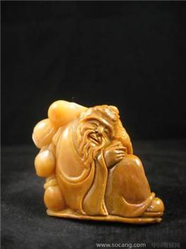 寿山老性巧色芙蓉摆件--满载而归-收藏网