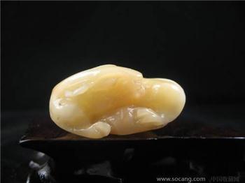 寿山石把玩件※福来※芙蓉石-收藏网