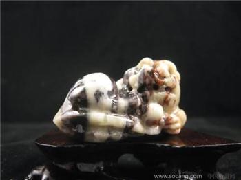 寿山石把玩件※古兽※芙蓉石 -收藏网