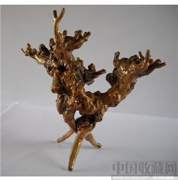 平市兄弟画廊/名家精品 根雕 根艺 艺术品 摆件【旺旺】编号371 -收藏网