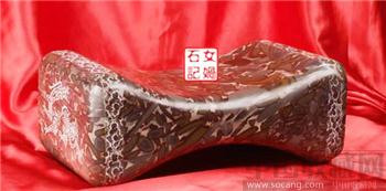 如意枕--台湾叶青女娲石雕品-收藏网