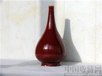 康熙郎窑红胆瓶-收藏网