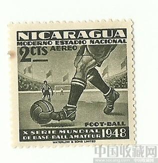 1948年世界杯足球赛邮票-收藏网