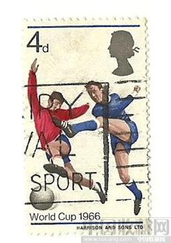 1966年世界杯足球赛邮票-收藏网