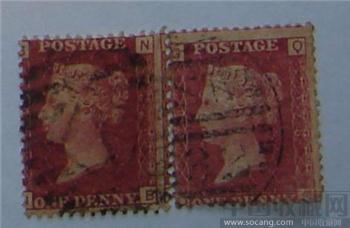 英国 红便士 错体 邮票-收藏网