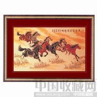 仿古串珠画-收藏网