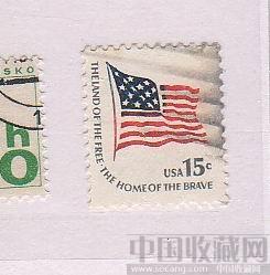 美国国旗邮票-收藏网