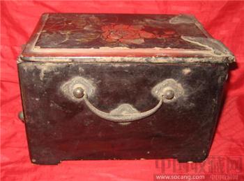 民国时期漆器小姐化妆箱(包真包老)-收藏网