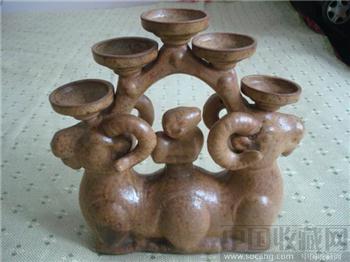 三阳开泰油灯-收藏网