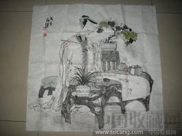仕女图-收藏网