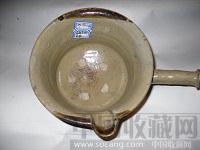 唐代清釉点彩药匝-收藏网