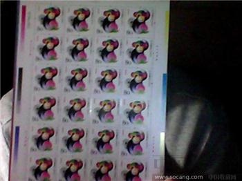 2004年猴票整套（4连张、6连张、24连张和小本票）全新-收藏网