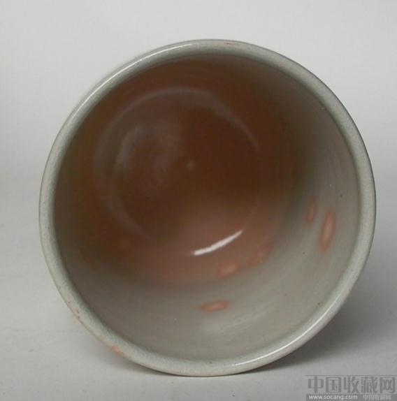 日本瓷器茶具荻烧窑变杯套