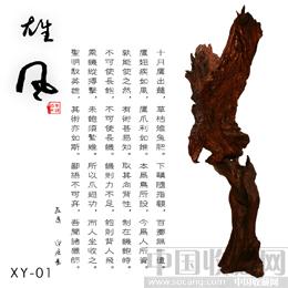 百年木语】◆雄风◆ 天然根雕艺术品 收藏品 礼品 装饰品 -收藏网