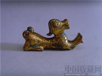 古代青铜鎏金虎符-收藏网