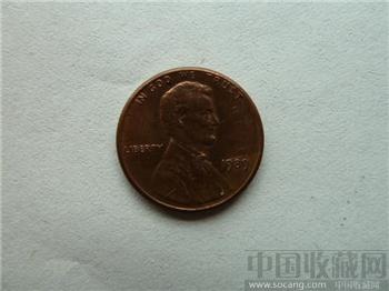 美国硬币1989年1分 藏品编号004-收藏网
