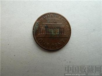 美国硬币1988年1分 藏品编号003-收藏网