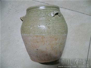 六朝青瓷洪州窑四系罐 -收藏网