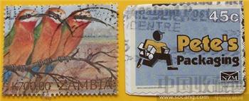 外国邮票 二枚邮票-收藏网