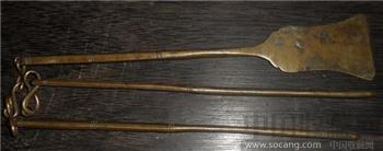 清代铜筷一套-收藏网