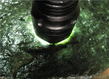 A货缅甸翡翠原石 莫湾基名坑黑乌砂赌石14.8斤(进光显阳绿)-收藏网