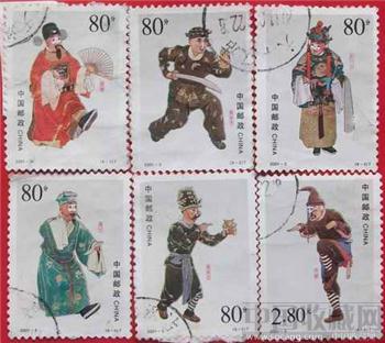 中国邮票 [古装名剧照]一套六枚45元-收藏网
