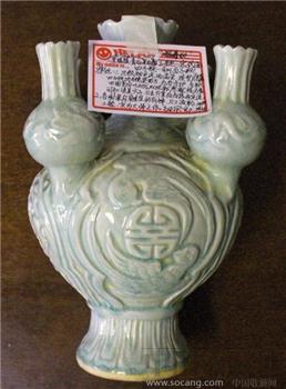 景德镇青白釉母子瓶-收藏网
