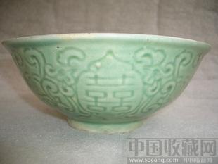 清代越窑青瓷碗-收藏网