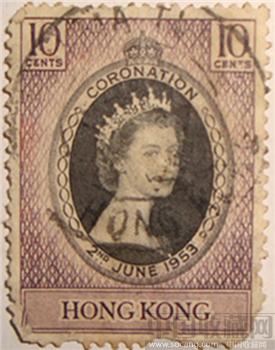 1953年发行的香港邮票-收藏网