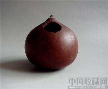 清代匏器葫芦据说是乐器-收藏网