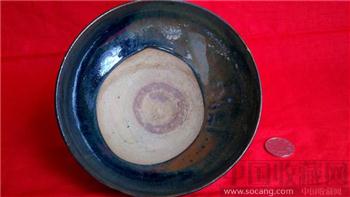 耀州窑铁锈斑碗-收藏网