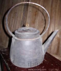 清代铜酒壶-收藏网