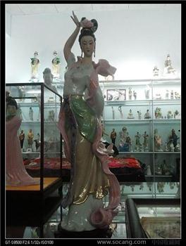 名师王龙才美术陶瓷作品《牡丹仙子》-收藏网