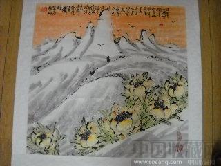 王世昌精品  天山雪莲-收藏网