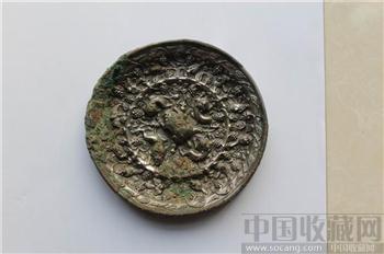唐代海兽葡萄镜-收藏网
