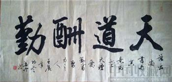 中国书法家协会会员、柳金善起拍四尺书画，书画惠友-收藏网
