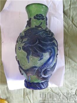 琉璃花瓶-收藏网