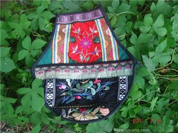 传统老绣腰钱包-收藏网