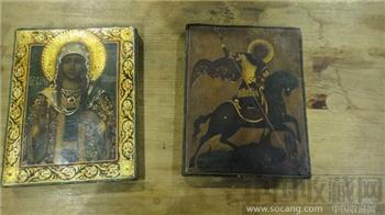 欧洲古董宗教收藏画-收藏网