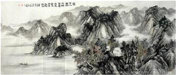 刘三江·小八尺山水作品-收藏网