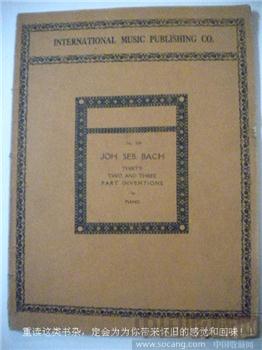 旧藏1915年纽约版五线谱英文-SLMC-收藏网