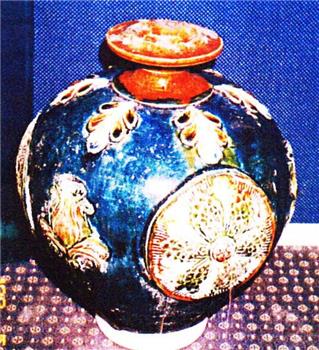 真品唐三彩，带台湾大学鉴定书。-收藏网