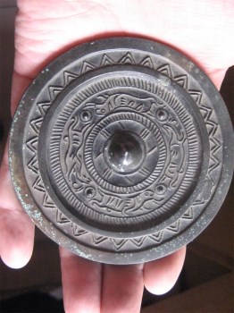 黑漆古汉代镜-收藏网